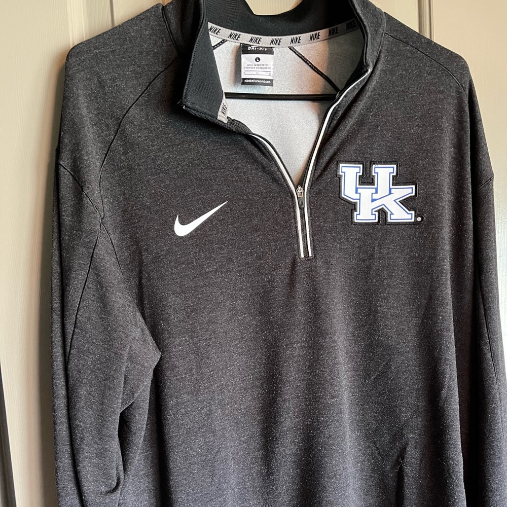 Black Nike UK Athletic Pullover